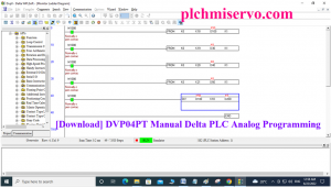 [Download] DVP04PT Manual Delta PLC Analog Programming