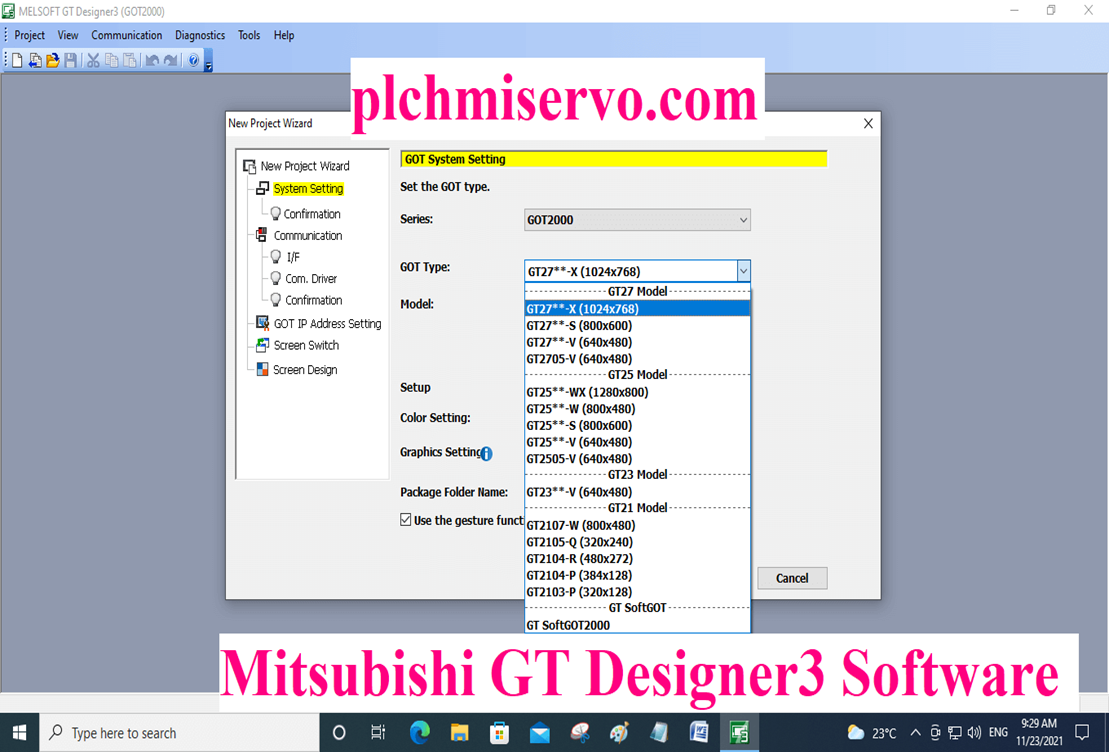 [Download] GT Designer 3 DownloadGT Works3 Mitsubishi HMI