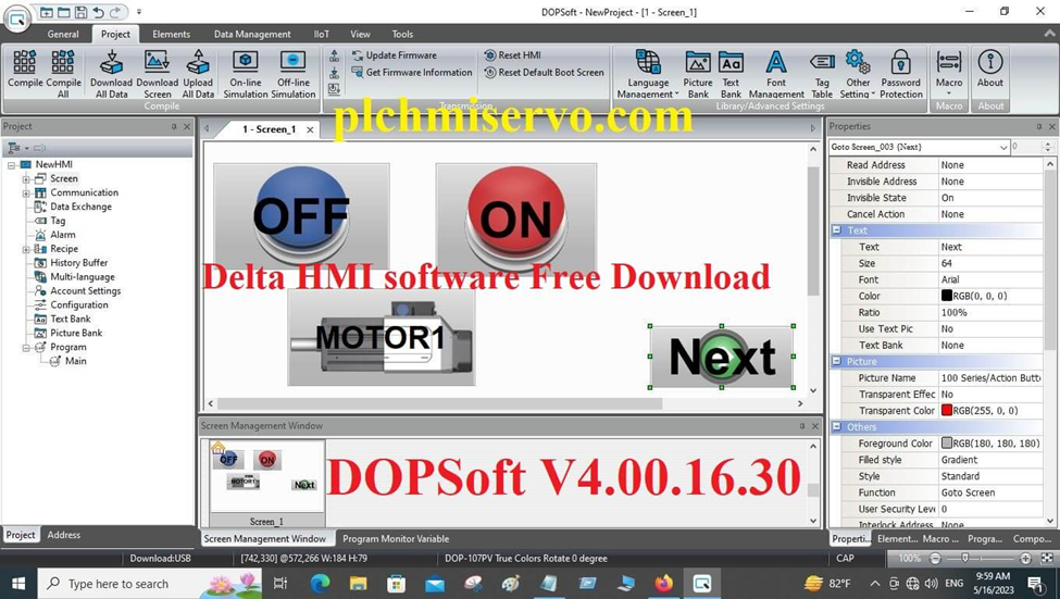 delta hmi software download