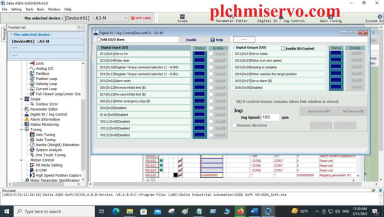Asda Soft V6.4.0.0 Delta servo drive Software Download